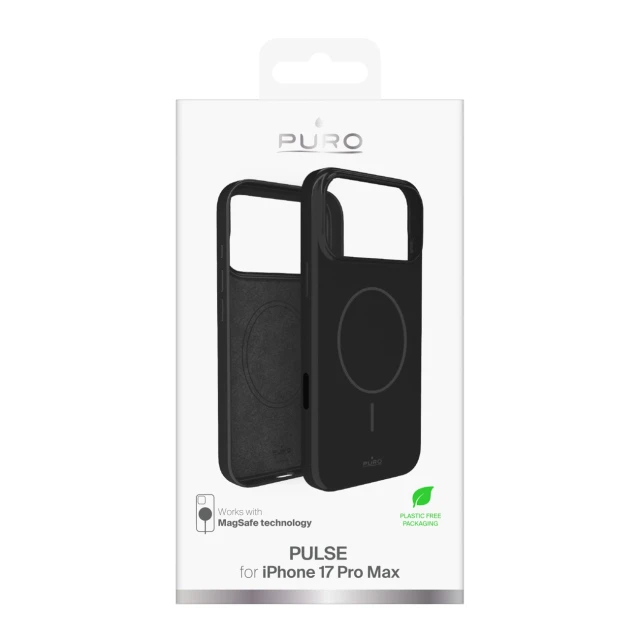 Чохол Puro Pulse для iPhone 17 Pro Max Black (8018417528118)