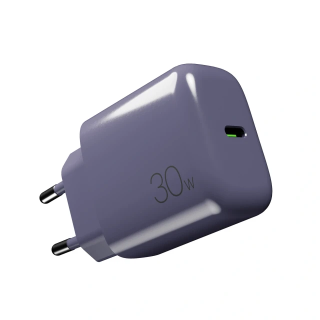 Зарядний пристрій Puro Pro Lite 1xUSB-C 30W (8018417528743)