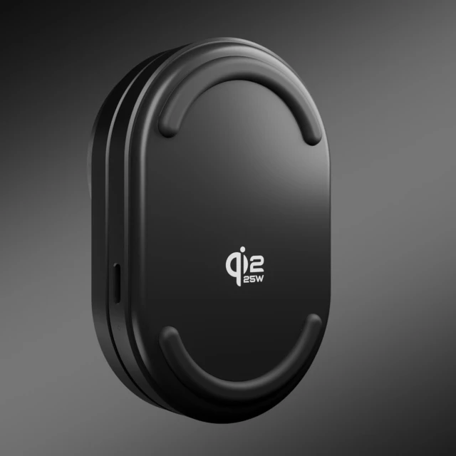 Зарядна станція SBS Qi2.2 25W 3в1 Black (8018417529283)