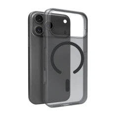Чохол Puro Daylight для iPhone 17 Pro Max Semi-Transparent Black with MagSafe (8018417531965)