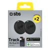 Локалізатор SBS Track My Dual Black (2 pack) (8018417532351)