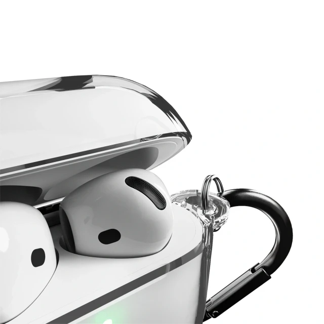 Чохол Puro Cover 0.3 NUDE для AirPods 4 Transparent (8018417534614)