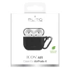 Чохол Puro Silicon Cover ICON для AirPods 4 чорний (8018417534683)