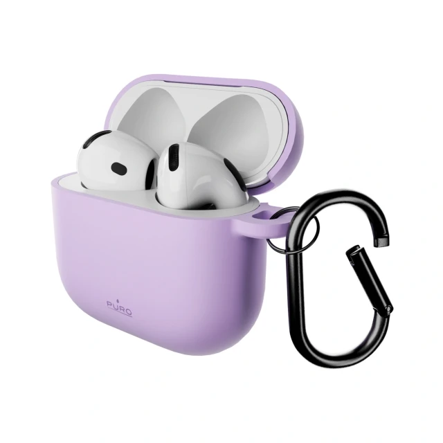 Чохол Puro Silicon Cover ICON для AirPods 4 Pink (8018417534690)