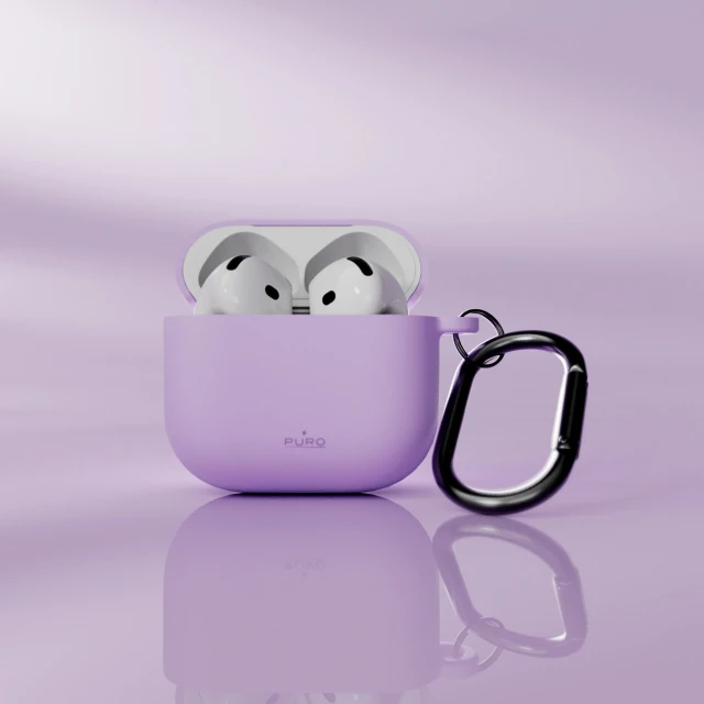 Чохол Puro Silicon Cover ICON для AirPods 4 Pink (8018417534690)