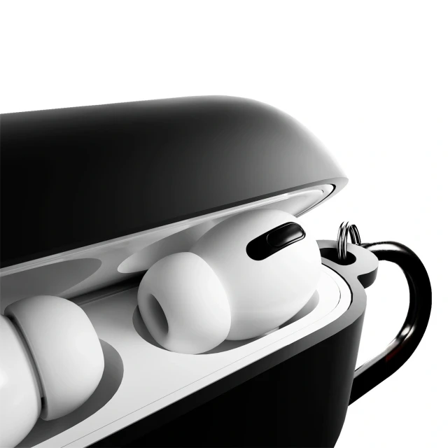 Чохол Puro Silicon Cover ICON для AirPods Pro 3 чорний (8018417534744)