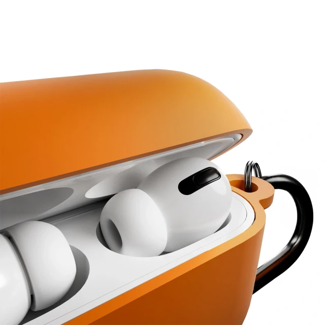 Чохол Puro Silicon Cover ICON для AirPods Pro 3 Orange (8018417534751)