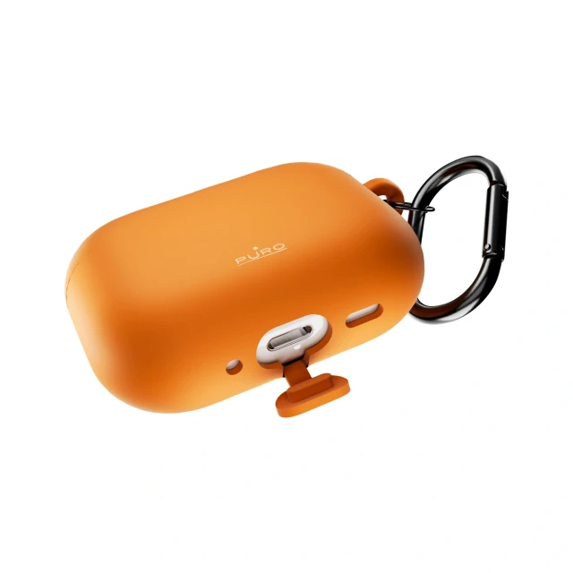 Чохол Puro Silicon Cover ICON для AirPods Pro 3 Orange (8018417534751)