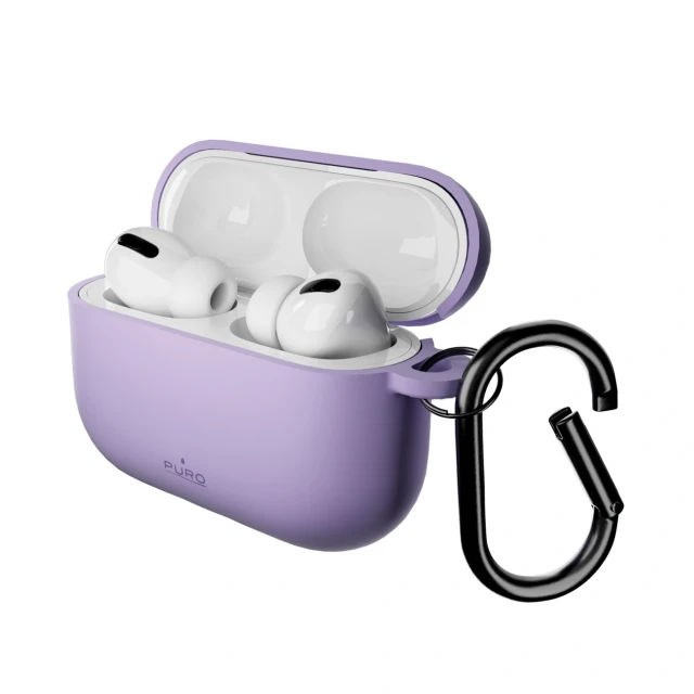 Чехол Puro Silicon Cover ICON для AirPods Pro 3 розовый (8018417534768)