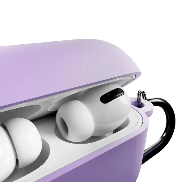 Чехол Puro Silicon Cover ICON для AirPods Pro 3 розовый (8018417534768)