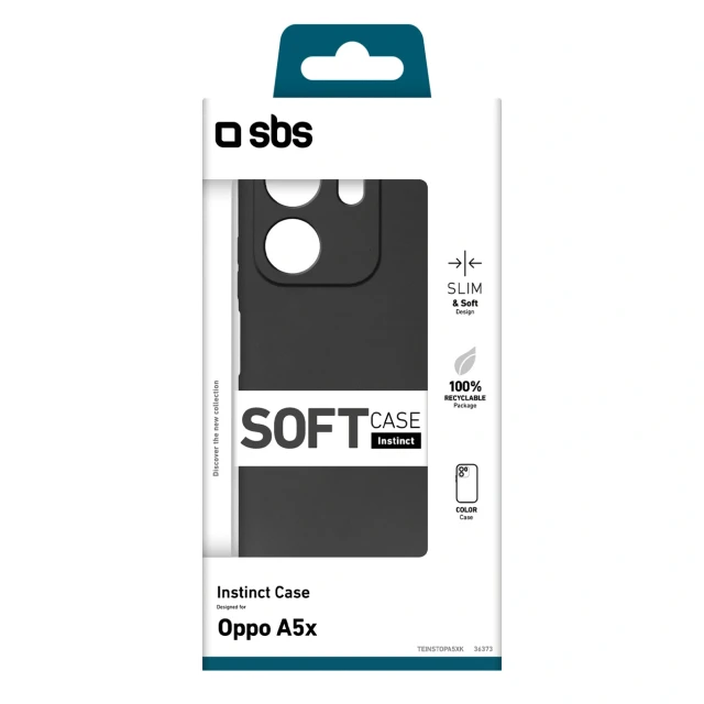 Чохол SBS Instinct для Oppo A5 Black (8018417536373)