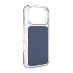 Чохол Puro Plate Mag для iPhone 17 Pro Blue with MagSafe (8018417538117)