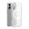Чехол Puro Lightfeel для iPhone 17 Transparent-White with MagSafe (8018417538162)