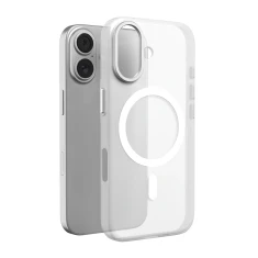 Чохол Puro Lightfeel для iPhone 17 Transparent-White with MagSafe (8018417538162)