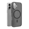 Чохол Puro Lightfeel для iPhone 17 Transparent-Black with MagSafe (8018417538179)