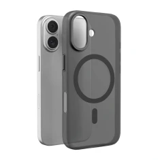Чохол Puro Lightfeel для iPhone 17 Transparent-Black with MagSafe (8018417538179)