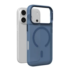 Чохол Puro Lightfeel для iPhone 17 Pro Transparent-Blue with MagSafe (8018417538193)