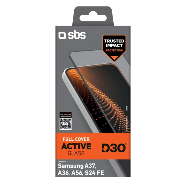 Захисне скло SBS D3O для Samsung Galaxy A37 (8018417539565)