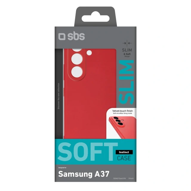 Чехол SBS Instinct для Samsung Galaxy A37 Red (8018417539640)