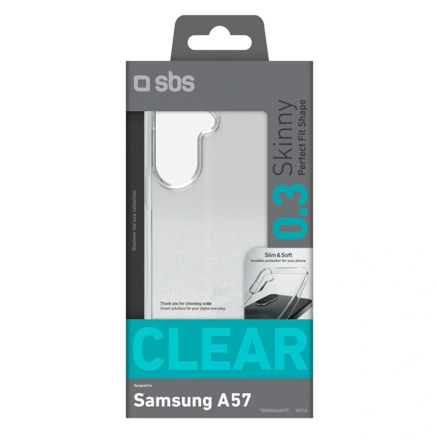 Чохол SBS Skinny Cover для Samsung Galaxy A57 Clear (8018417539718)