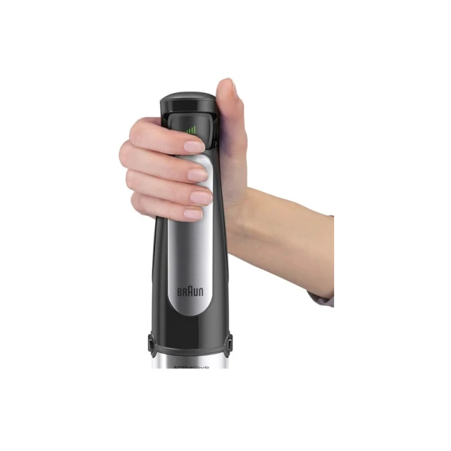 Занурювальний блендер Braun MQ7087 1000 Вт Black (8021098774651)