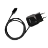 Зарядное устройство Puro Mini Travel Charger с кабелем Micro USB Black (MTCMICROBLK)