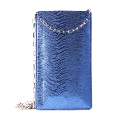 Чохол Puro GLAM Chain універсальний XL з 2 кишенями для карт Blue (PGPCCHAIN2XL)