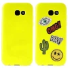 Чохол Puro Patch Mania для Samsung Galaxy A3 (2017) Yellow (SGGA317PM1GRN)