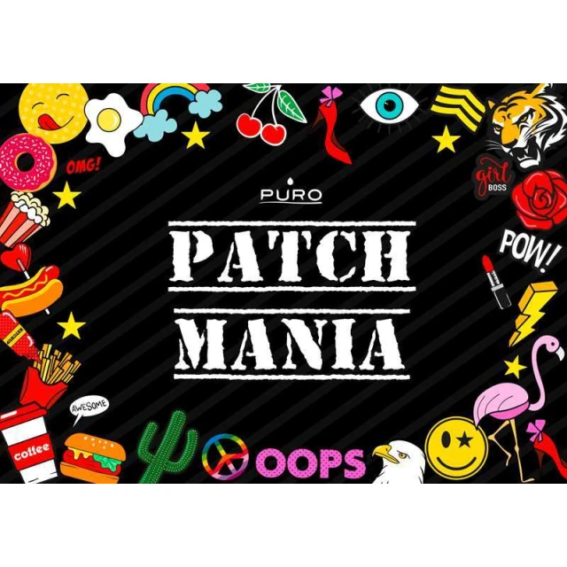Чохол Puro Patch Mania для Samsung Galaxy A3 (2017) Yellow (SGGA317PM1GRN)