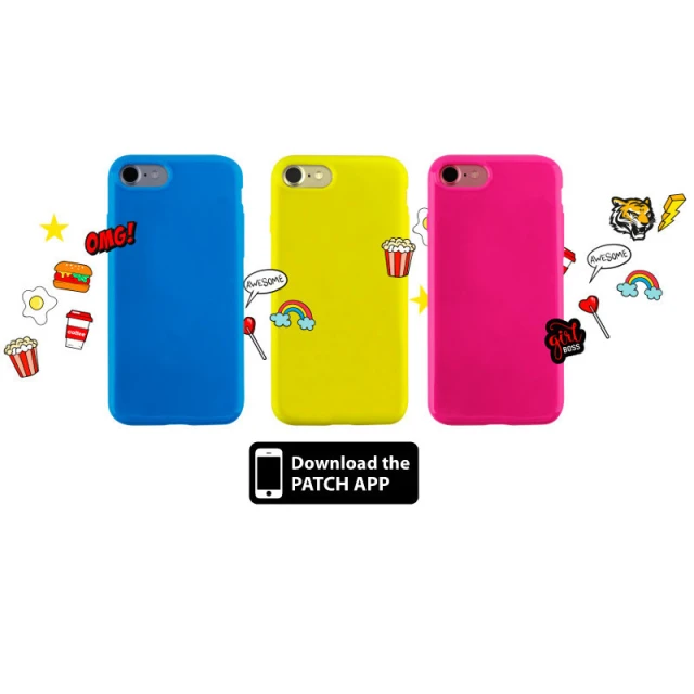 Чохол Puro Patch Mania для Samsung Galaxy A3 (2017) Yellow (SGGA317PM1GRN)