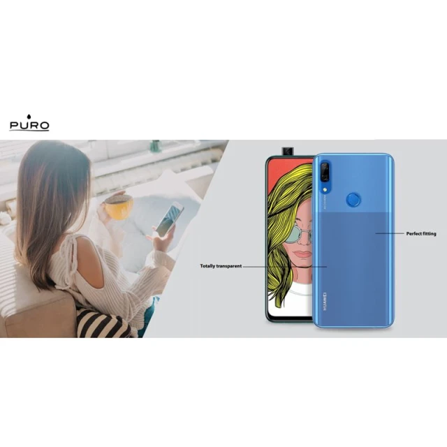 Чохол Puro 0.3 Nude для Huawei P Smart Z Transparent (HWPSMARTZ03NUDETR)
