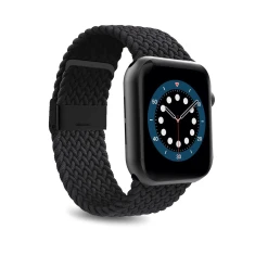 Ремінець Puro Loop Band для Apple Watch Ultra 3/2/1 49 mm | Series 11/10 46 mm | Series 9/8/7/6/5/4/SE 45 mm | 44 mm Black (AW44LOOPBLK)