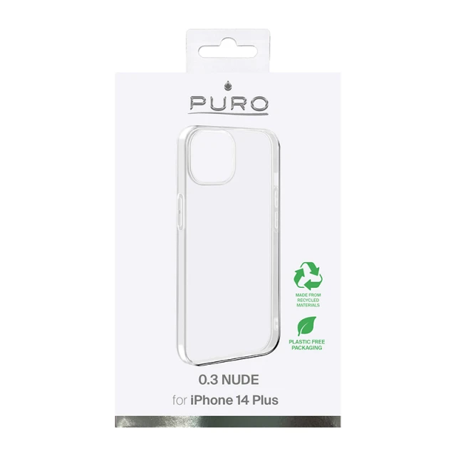 Чохол Puro Nude 0.3 для iPhone 14 Plus Transparent (IPC146703NUDETR)