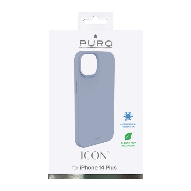 Чохол Puro ICON Cover для iPhone 14 Plus Blue (IPC1467ICONLBLUE)