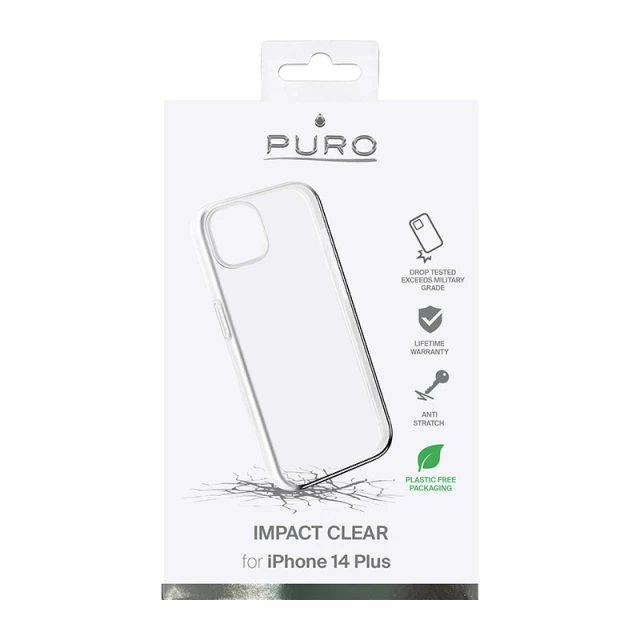 Чохол Puro Impact Clear для iPhone 14 Plus Clear (IPC1467IMPCLTR)