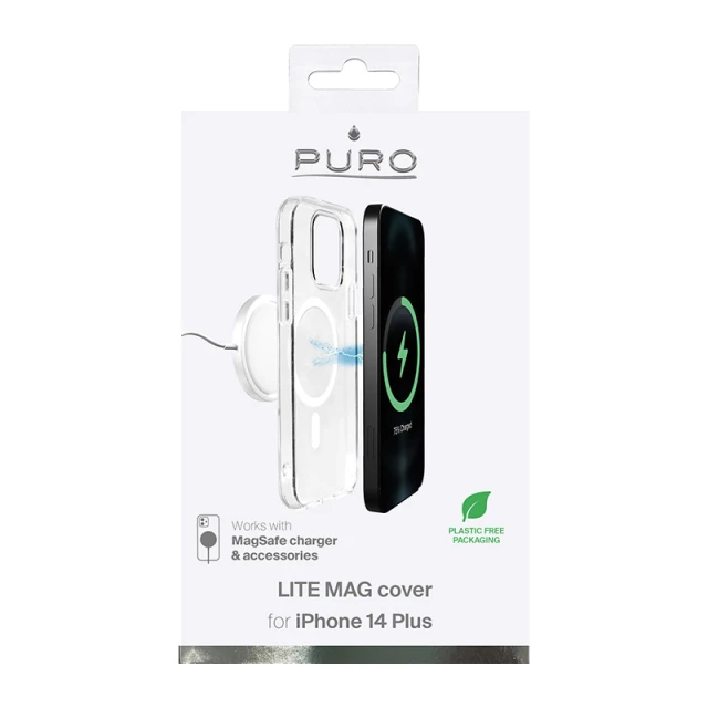 Чохол Puro Litemag для iPhone 14 Plus Transparent (IPC1467LITEMAGTR)