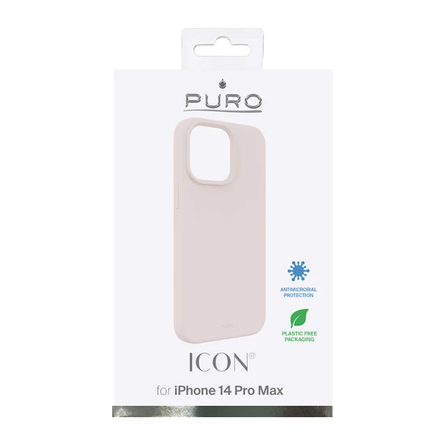 Чохол Puro ICON Cover для iPhone 14 Pro Max Pink (IPC14P67ICONROSE)