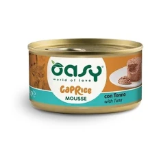 Влажный корм для кошек Oasy Caprice Mousse с тунцом 85 г (8053017342894)