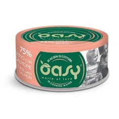 Вологий корм для котів Oasy More Love з тунцем і лососем 70 г (8053017344928)