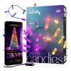 Гірлянда Twinkly Candies 200 LED RGB свічки Green провід USB-C (8053614841172)