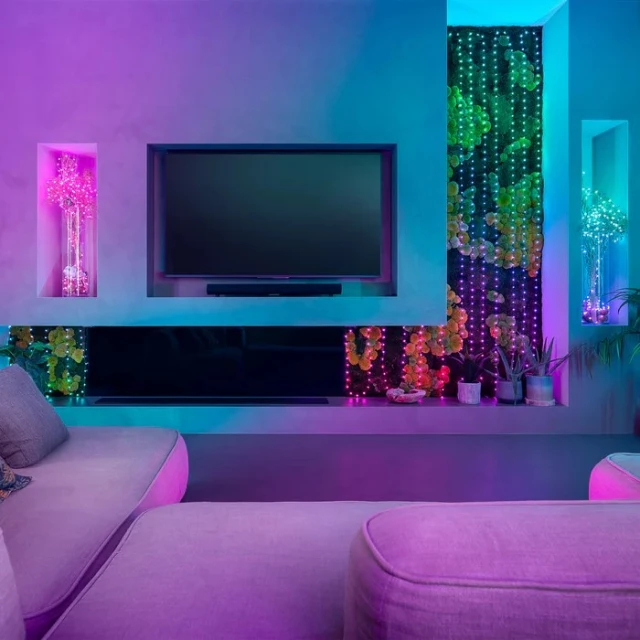 Гірлянда Twinkly Candies 200 LED RGB перлини Green провід USB-C (8053614841202)
