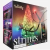 Гірлянда Twinkly Strings 750 LED RGB Black провід тип F (8053614845972)
