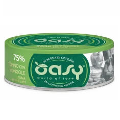 Вологий корм для котів Oasy More Love з тунцем та молюсками 70 г (8054329511459)