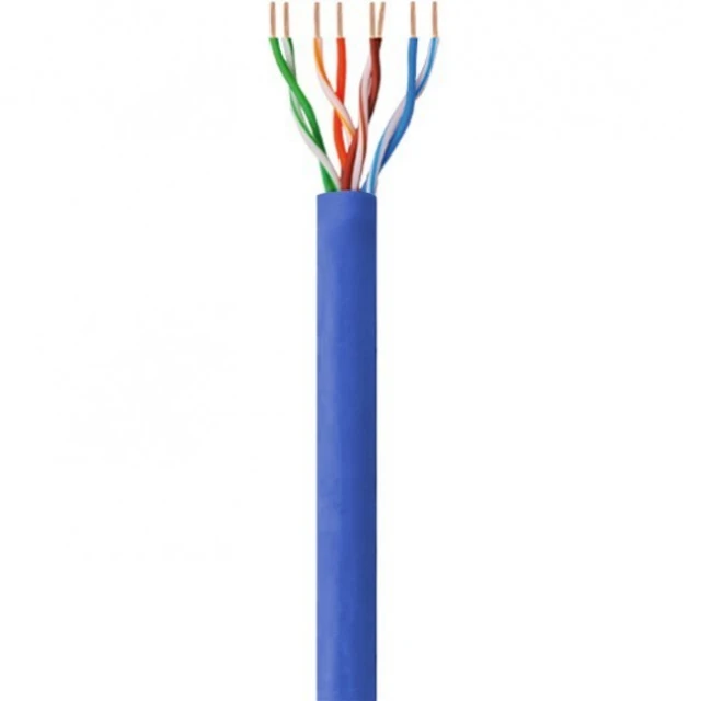 Кабель витої пари Techly Cat6 UTP 305 м Blue (8054529025619)