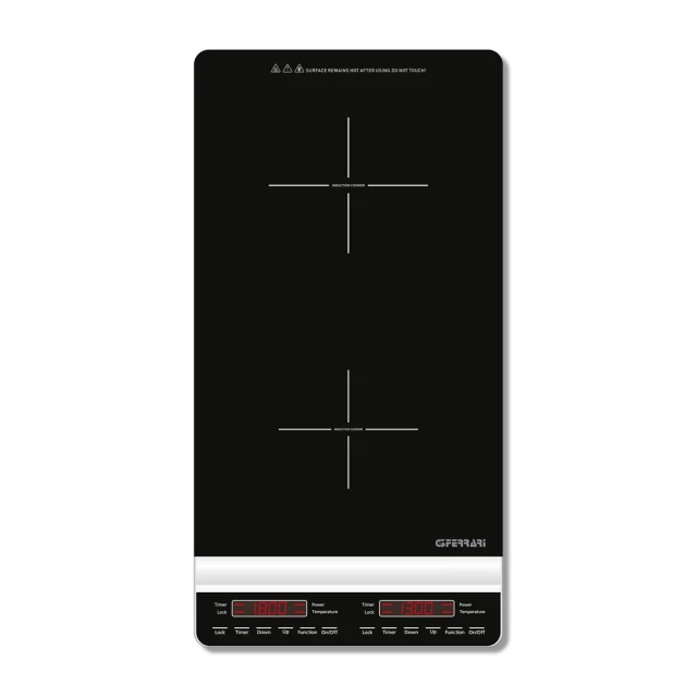 Індукційна варильна поверхня G3Ferrari G10139 2 конфорки (8056095876671)