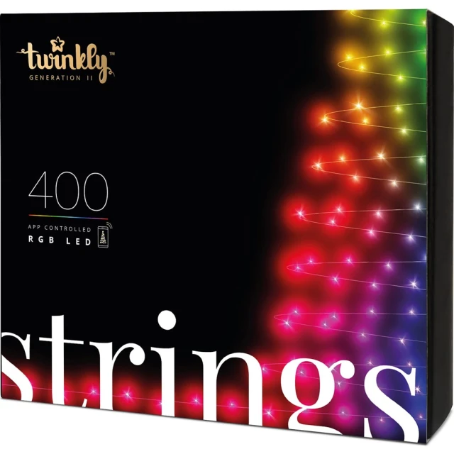 Розумна гірлянда Twinkly Strings 400 LED 32 м (8056326671327)