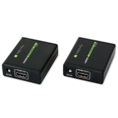 Подовжувач Techly HDMI по RJ45 до 60 м HD 3D (8057685309739)