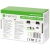 Подовжувач Techly HDMI по RJ45 до 60 м HD 3D (8057685309739)