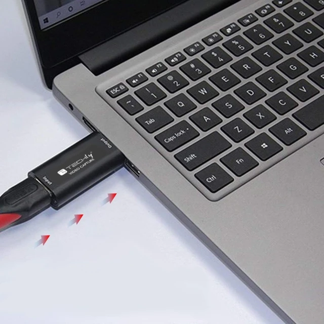 Карта видеозахвата Techly HDMI (8059018361919)