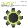 Конференц-микрофон с функцией Techly mute (8059018362725)
